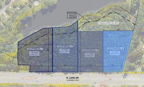 ±1.33 - 1.69-Acre Development Tracts with Excellent Visibility | Lexington, SC
