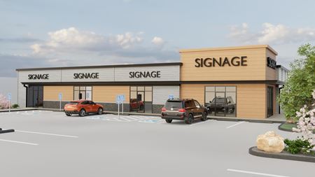 Photo of commercial space at 498 41st Street South in Lethbridge