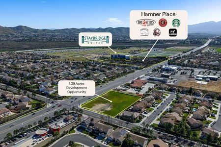 VacantLand space for Rent at SWC HAMNER & RIVERBOAT DR in Eastvale