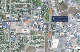 Hard Corner Pad at Major I-15 Interchange
