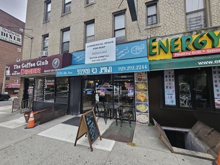 Restaurant space for Rent at 9524 4th Ave in Brooklyn