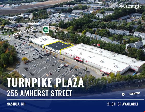 Retail space for Rent at 255 Amherst Street in Nashua