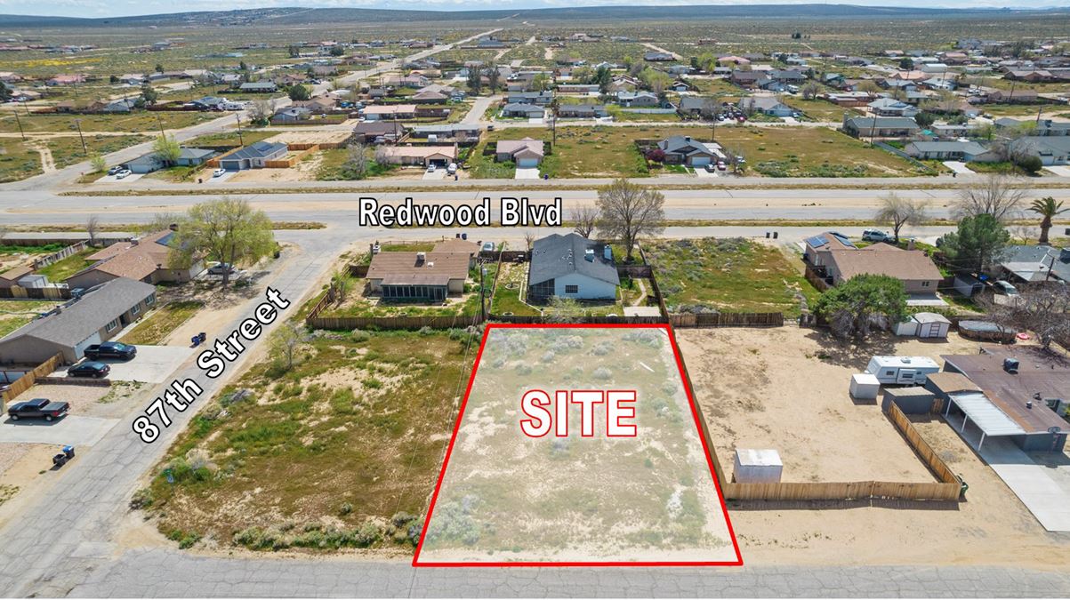 ±0.21 Acres of Level Land in California City