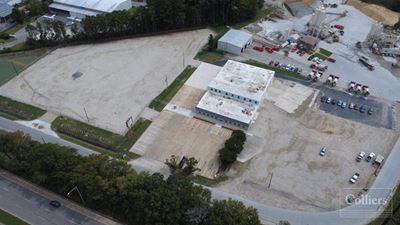 Renovated 18K SF Warehouse with 4+ Acres Outside Storage