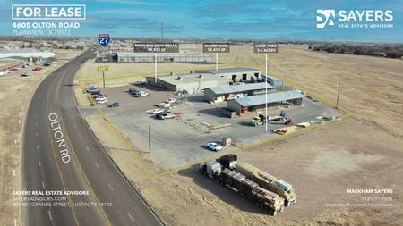 Industrial space for Rent at 4605 Olton Rd in Plainview