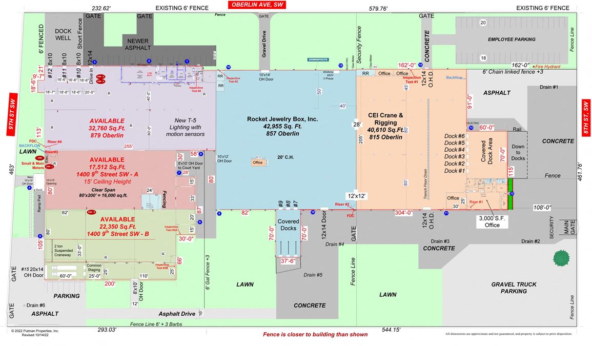 17,512 UP TO 72,622 SQ. FT. INDUSTRIAL SPACE