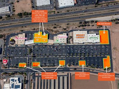 Las Palmillas Shopping Center - Retail Spaces & Pads