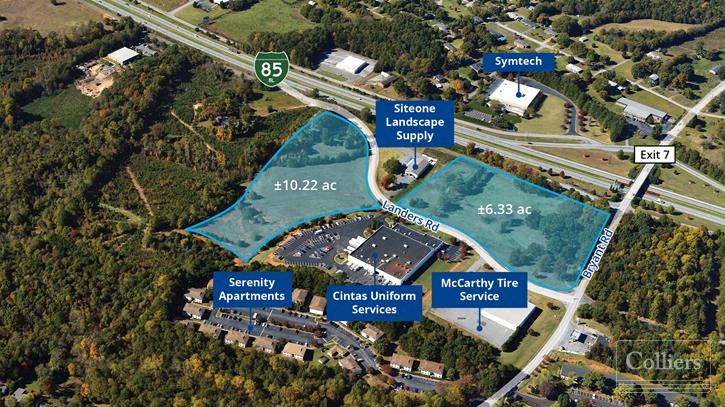 Multiple Parcels at I-85 Business and Corporate Center