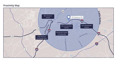 ±0.14-Acre Parcel For Sale with I-385 Signage Opportunity