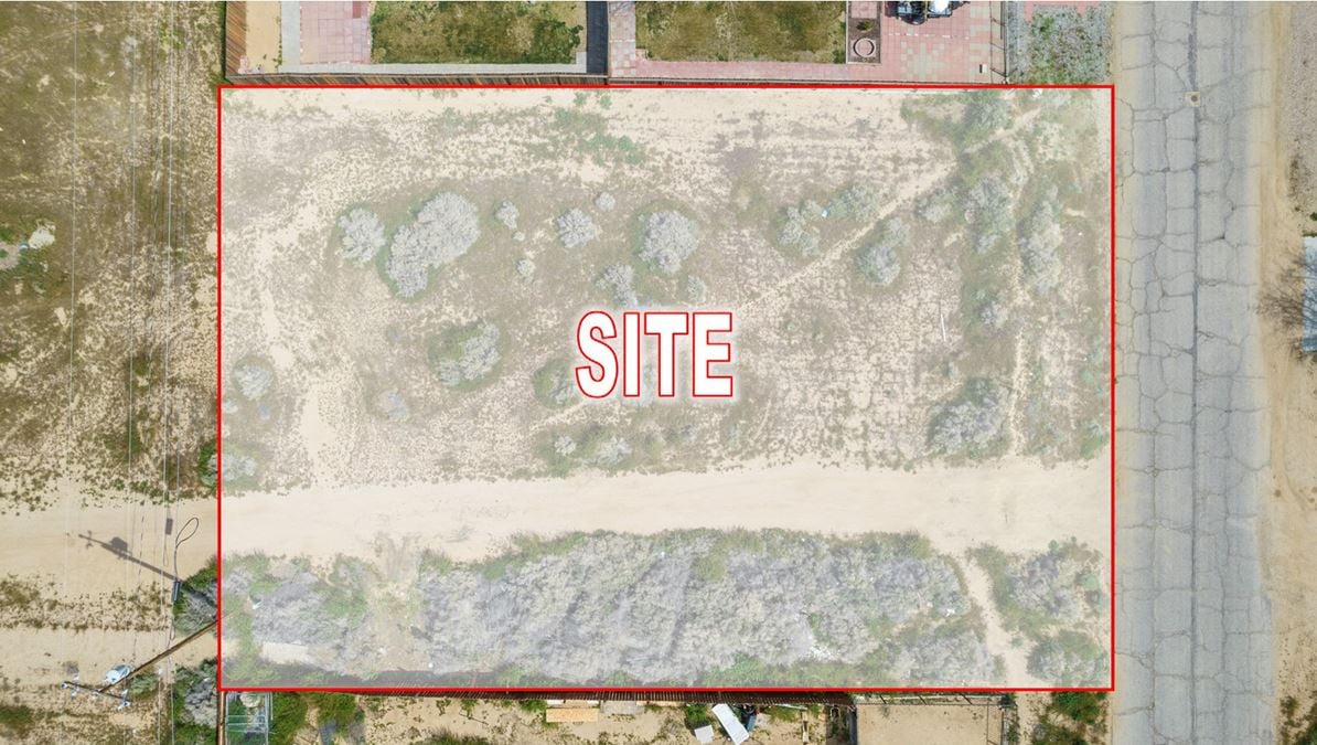 ±0.23 Acres of Level Land in California City