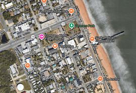 Flagler Beach - 2 Story Retail Across From Pier-For Lease