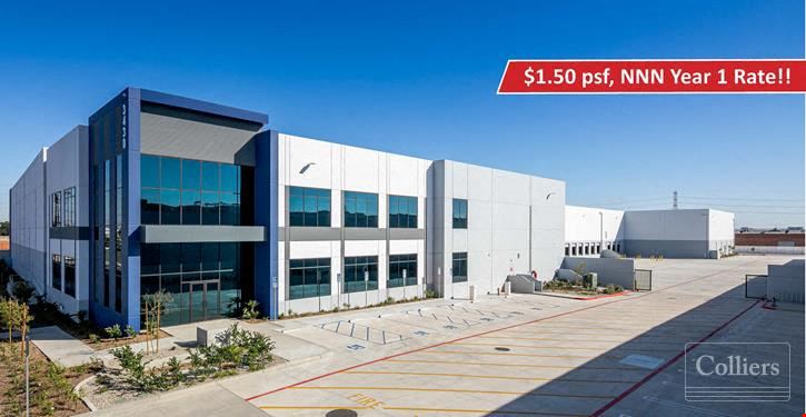 BRAND NEW Class A Industrial Building Located in the Heart of Central Los Angeles