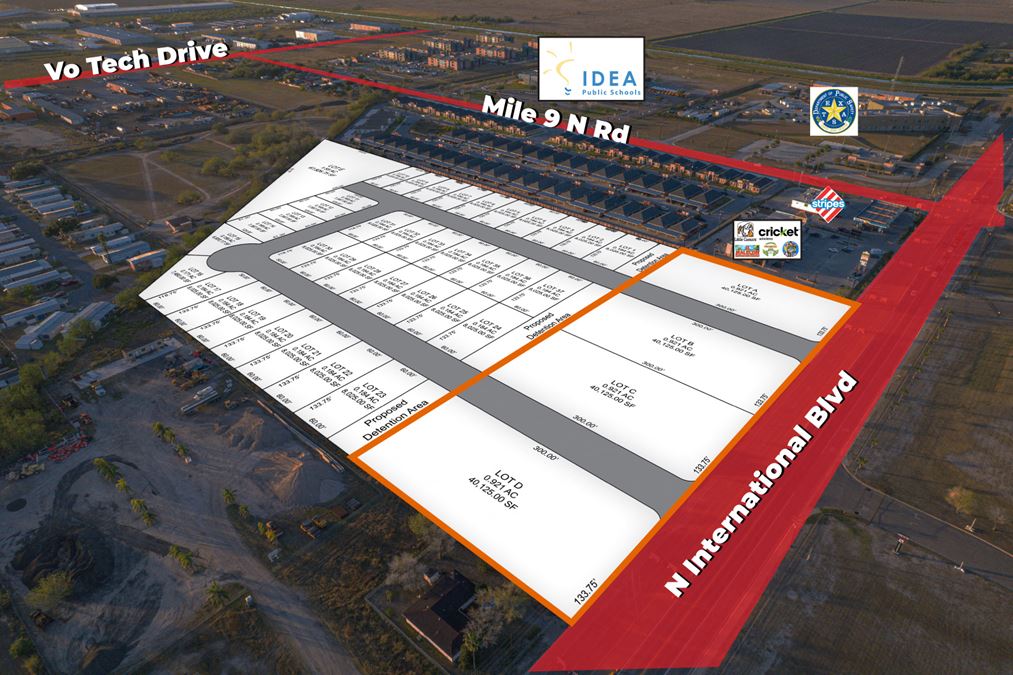 Oak Village | Retail & Single Family Lots Available