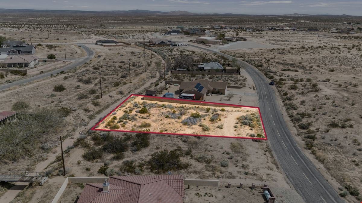 ±0.30 Acres of Level Land in California City