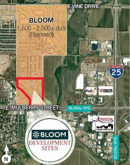Photo of commercial space at NWC of East Mulberry Street and Greenfields Court in Fort Collins