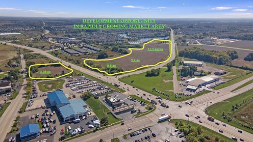 27065 W Route 120, 3.08 to 34.7 Acres For Development
