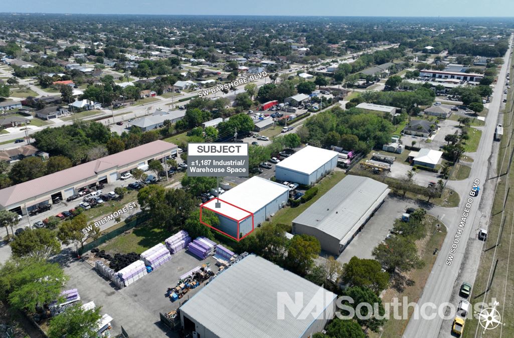 ±1,187 Industrial/Warehouse Space