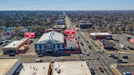 Retail space for Sale at 110 S. Hillside St./3203 & 3211 E. Douglas Ave. in Wichita
