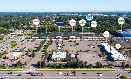 Commercial space for Rent at 41840-41968 Ford Road in Canton