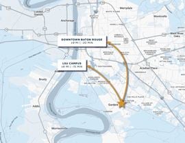 Corporate Dispo | 0.71 AC PAD | 9-Min Drivetime from LSU Campus