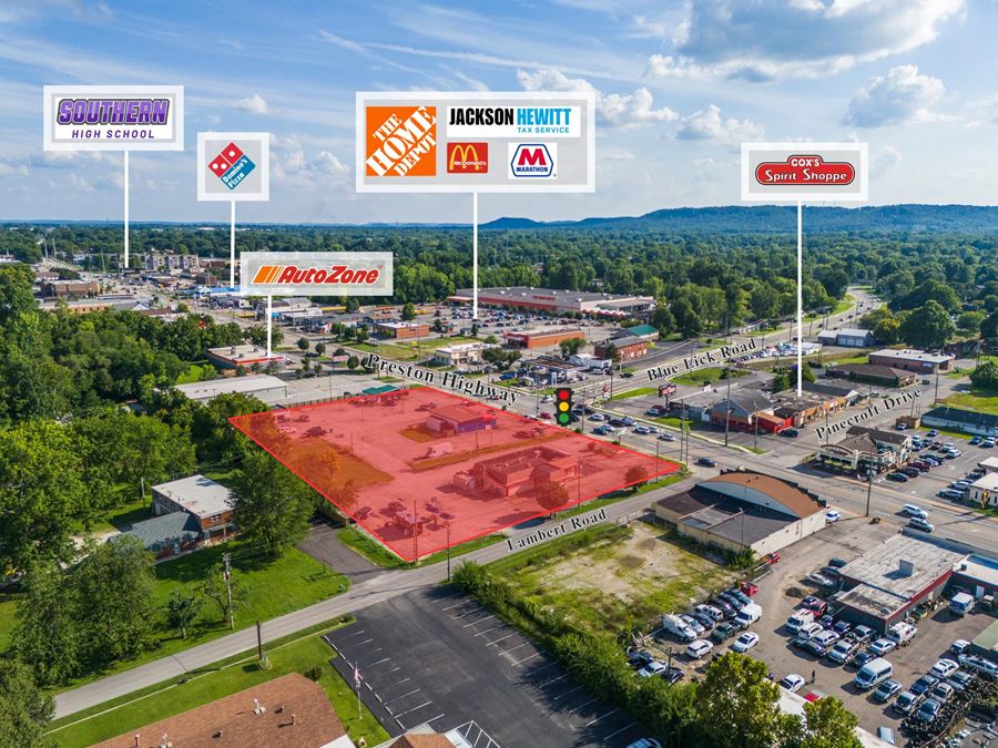Preston Highway Corner Development Site