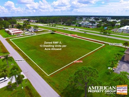 PRICE DROP! 1.36 Acres, Multifamily Land, near Warm Mineral Springs - Seller Financing - North Port