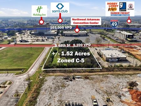 VacantLand space for Sale at 1431 & 1463 S 48th St in Springdale