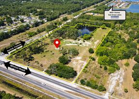 9.65+- Acres Commercial Acres in Major  Growth Area-Minton Road West Melbourne Florida