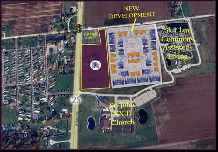 VacantLand space for Sale at 5 AC Route 25 (N. Dixie Highway) in Perrysburg